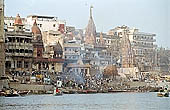 Varanasi , Manikarnika Ghat, the cremation ground  